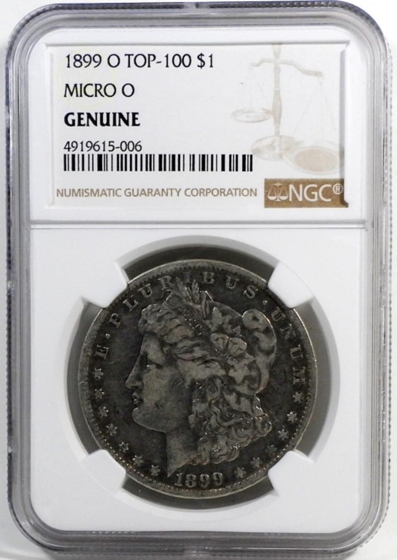 1899-O TOP-100 MORGAN MICRO "O" NGC (1 of 2)
