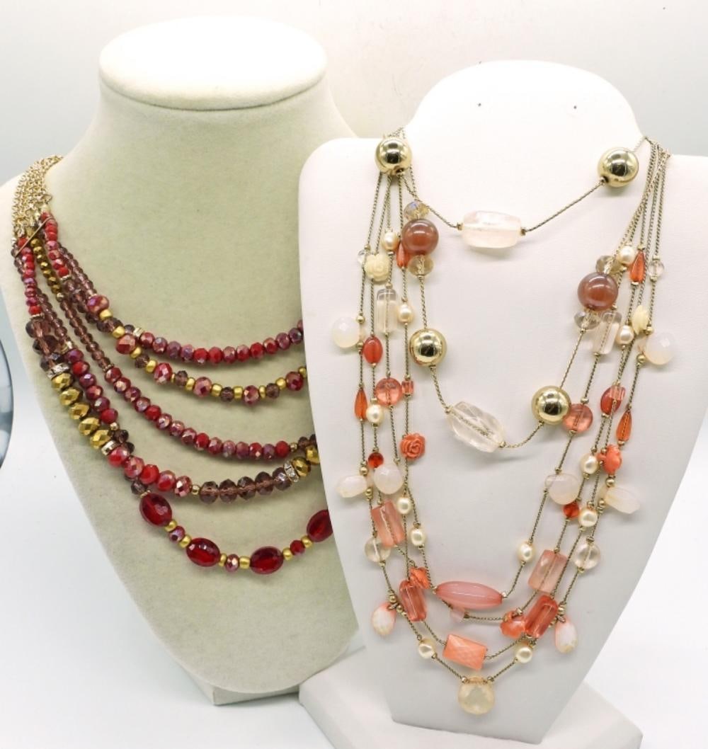 3 PRETTY BEADED NECKLACES (1 of 4)
