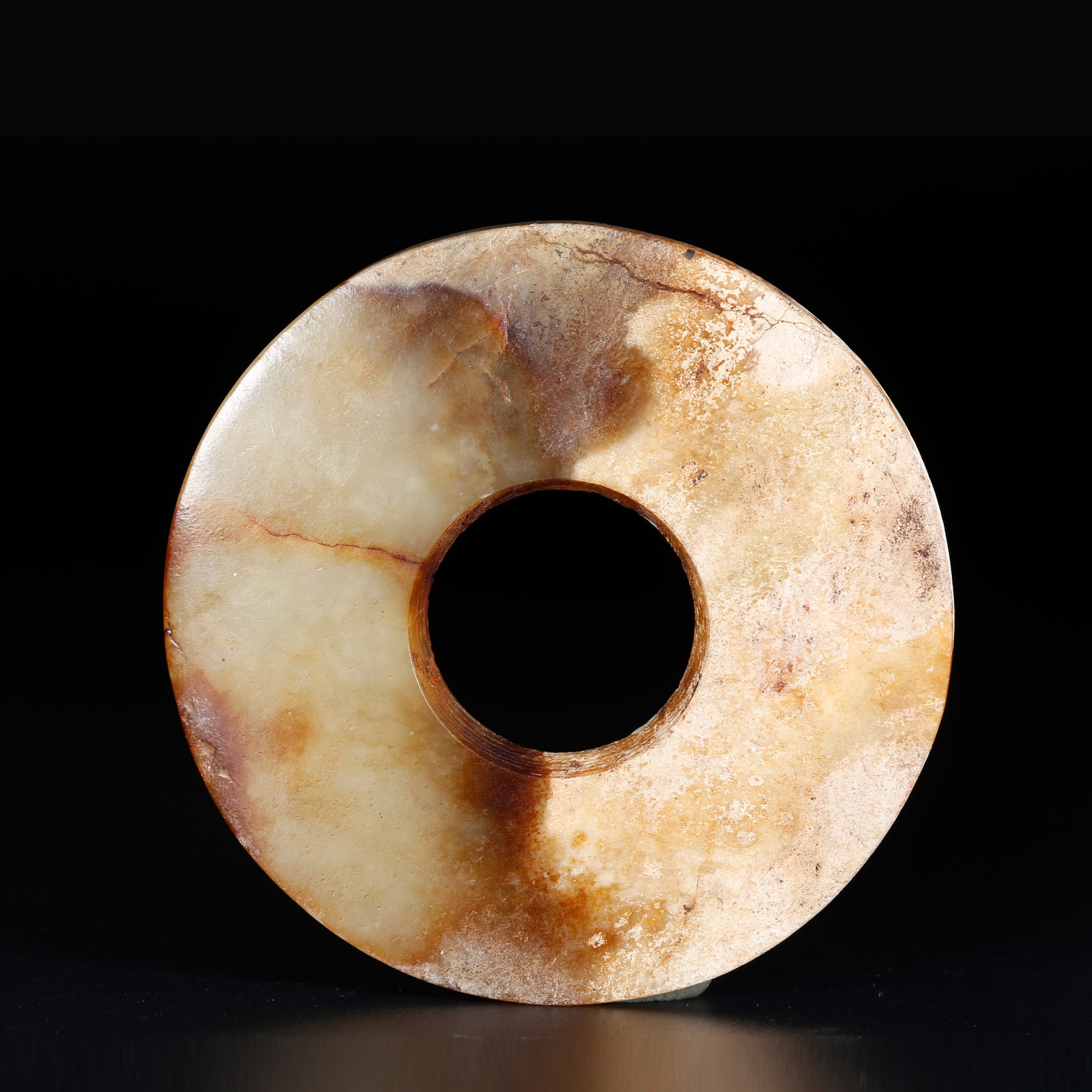 A ANCIENT JADE BI DISC: Ancient Jade Bi Disc