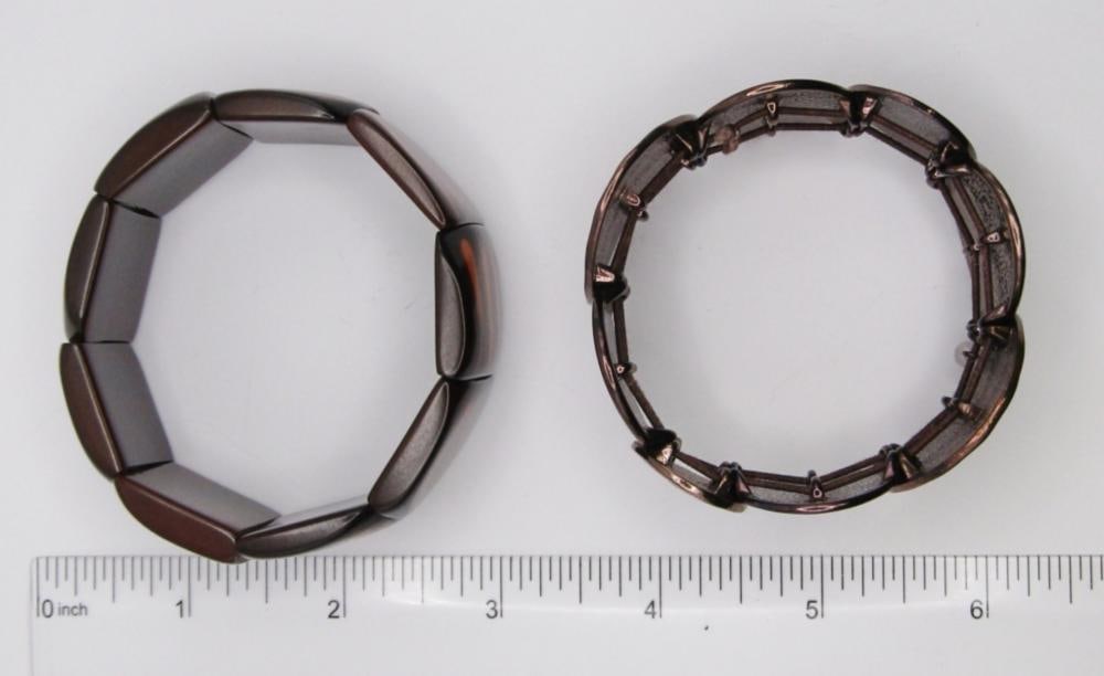 (2) STRETCH PANEL BRACELETS - 2
