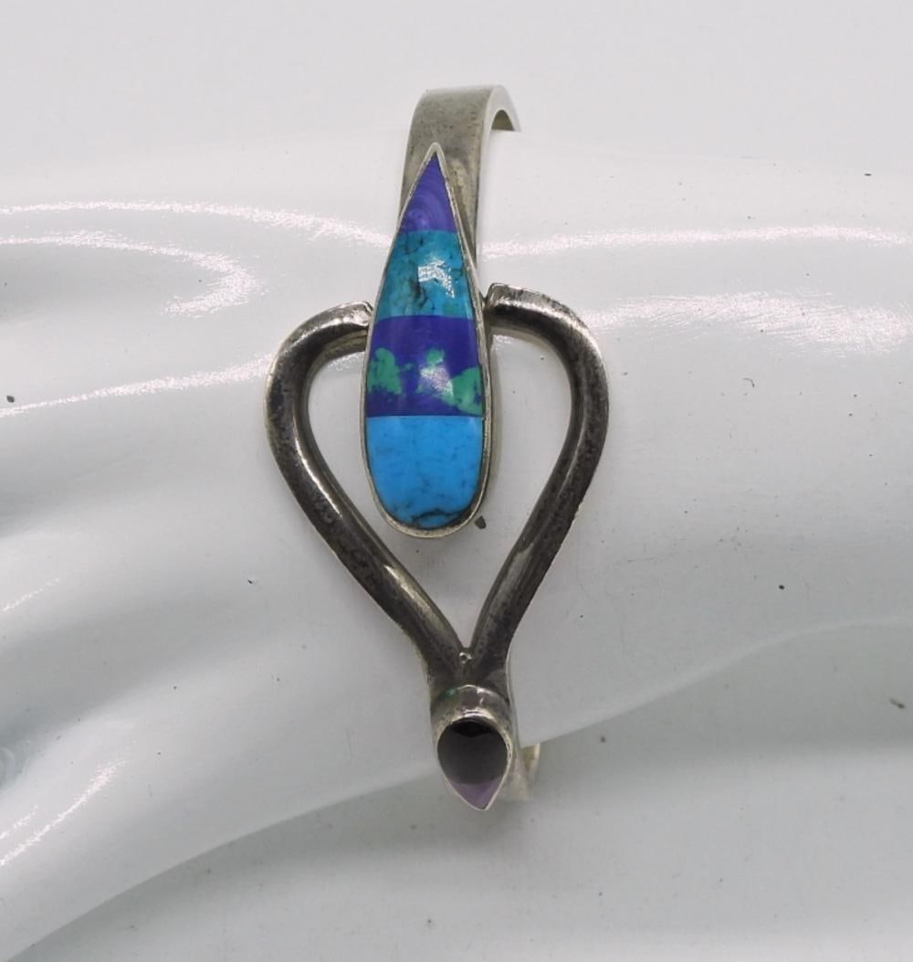 MEXICO INLAY CUFF BRACELET (1 of 3)