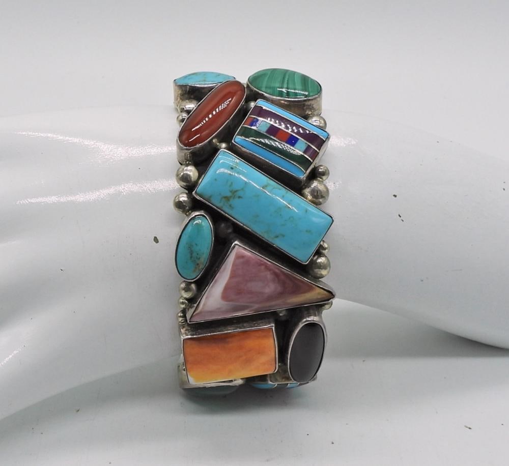 SOUTHWEST GARCIA GEMSTONE CUFF (1 of 4)