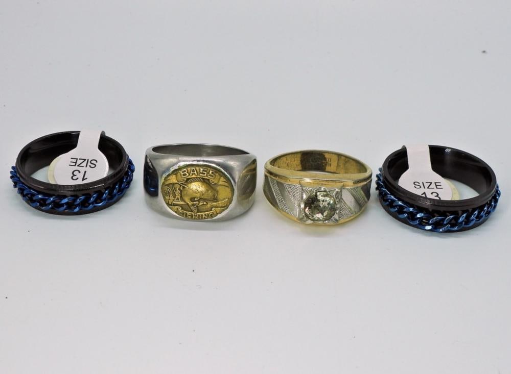 4 MENS RINGS (1 of 3)