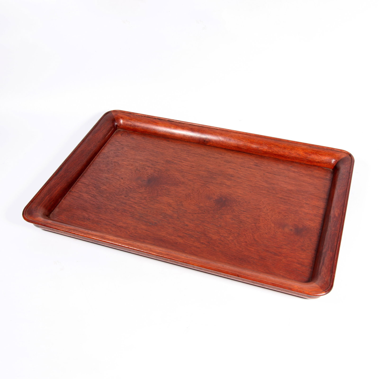 A HUANGHUALI WOOD PLATE: Huanghuali wood plate