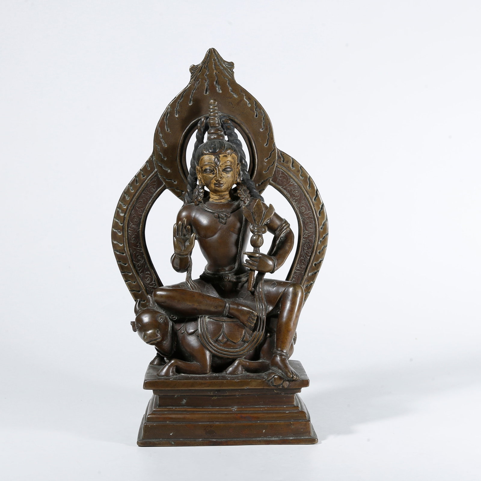 A BRONZE STATUE OF BUDDHA MOTHER (1 of 9)