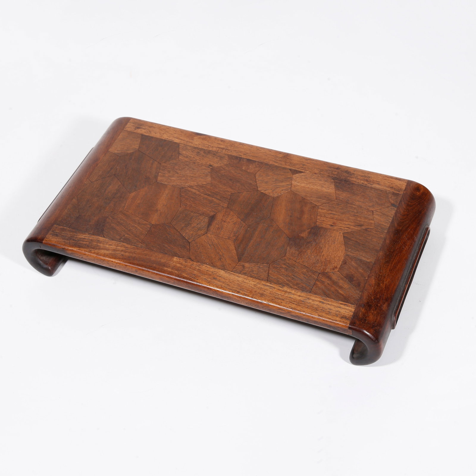 A STAND IN HUANGHUALI WOOD: Stand in huanghuali wood