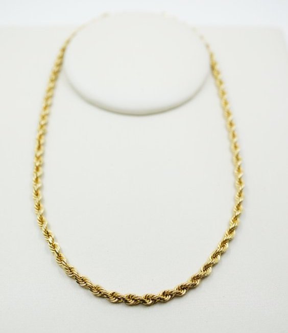Rope Chain 14K Yellow Gold (1 of 3)