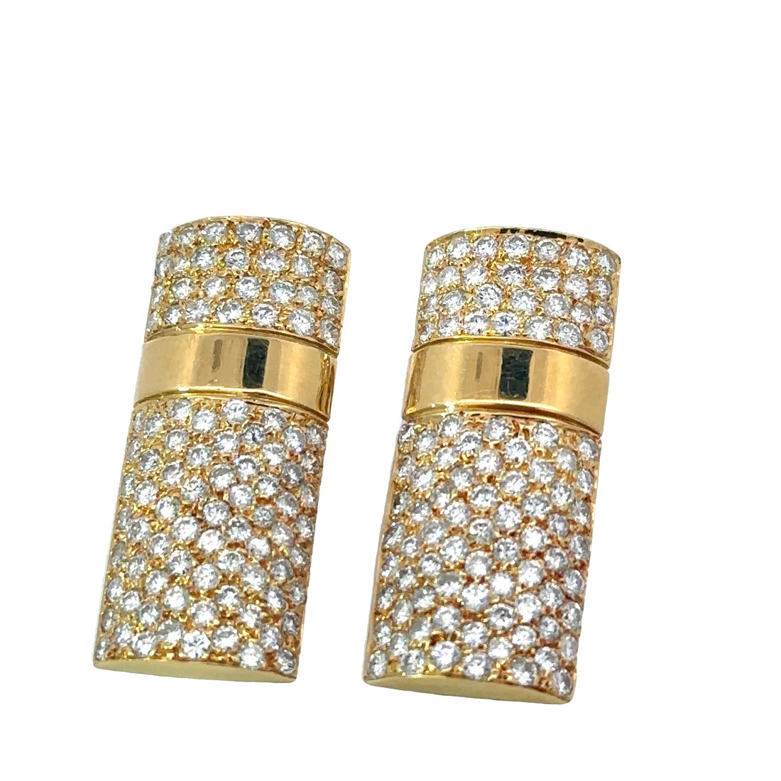 Diamond Earrings 4.52 Carats 18K - Signed HS (1 of 3)