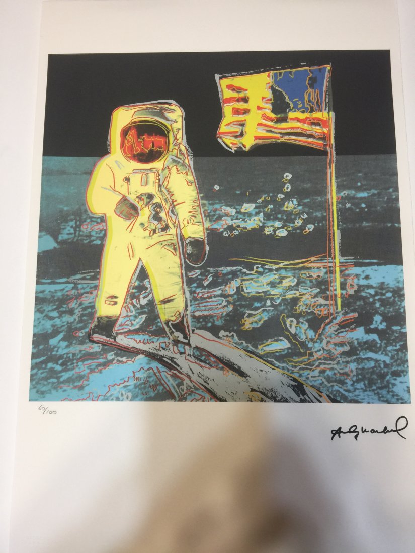 Andy Warhol Lithograph cm 57x38 Leo Castelli - GEORGES ISTRAEL EDITEUR (1 of 9)
