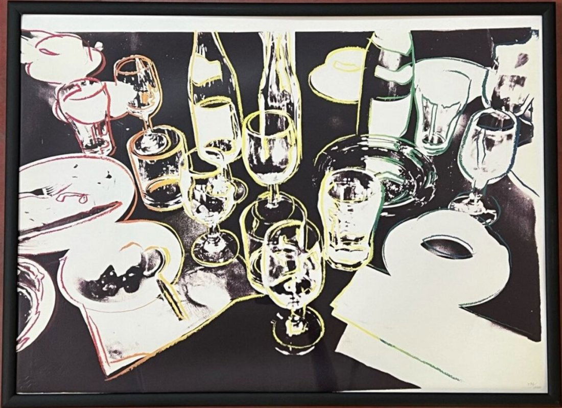 Andy Warhol Rare Vintage Original 1979 After the party ScreenPrint (1 of 10)