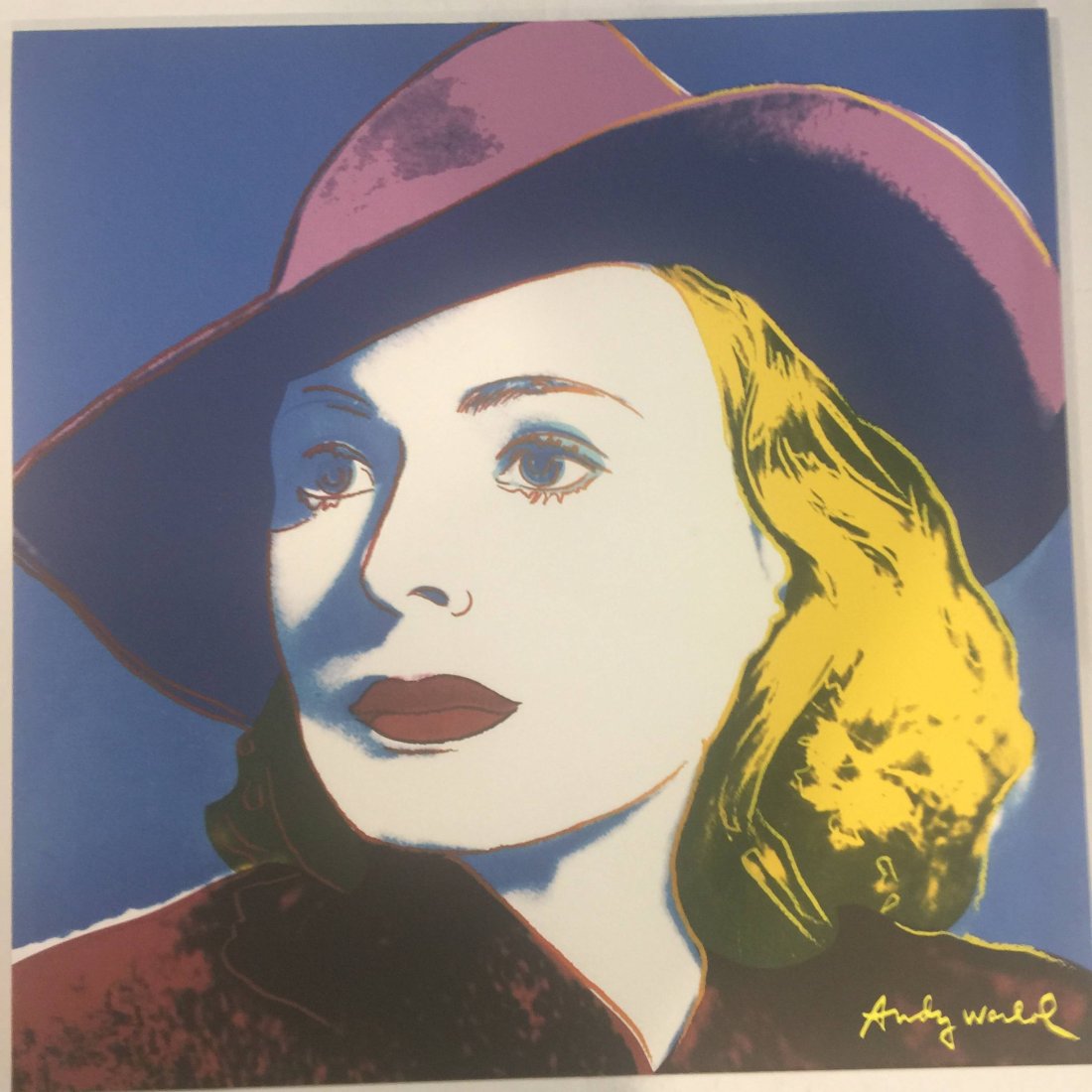 Offset lithograph Andy Warhol - Arabic numeral - 60 x 60 cm (1 of 9)