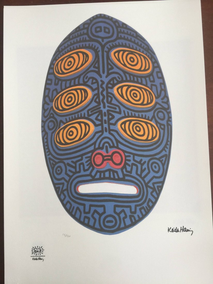 Keith Haring - Offset lithograph - French paper - 50 x 70 (1 of 8)