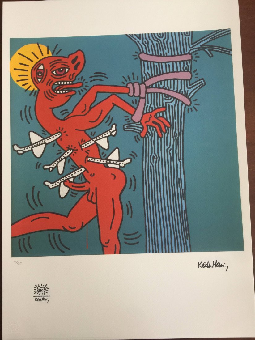 Keith Haring - Offset lithograph - French paper - 50 x 70 (1 of 9)