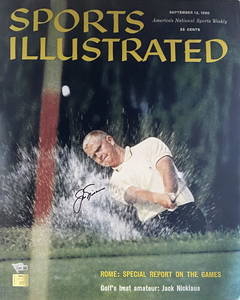 Jack Nicklaus - Golf Legend - Autographed 16 x 20" Sports Illustrated Cover Reproduction Photograph