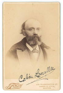 Calixa Lavall&#233;e - Canadian Composer of "O Canada" - Autographed Cabinet Card Photograph