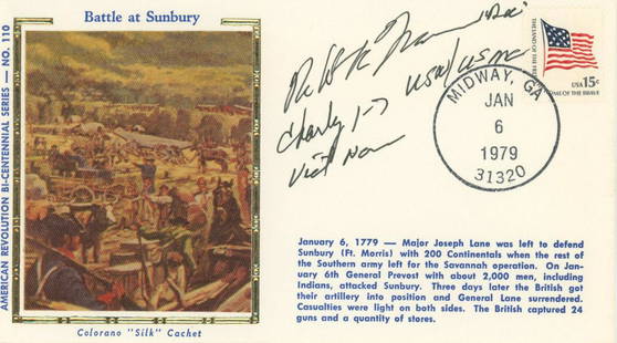 Robert R. Ingram - Medal of Honor: Vietnam War - Autographed First Day Cover: Jack H. Jacobs autographed commemorative First Day of Issue postal cover.Fine condition.Robert Roland Ingram (born January 20, 1945) is a retired United States Navy hospital corpsman third