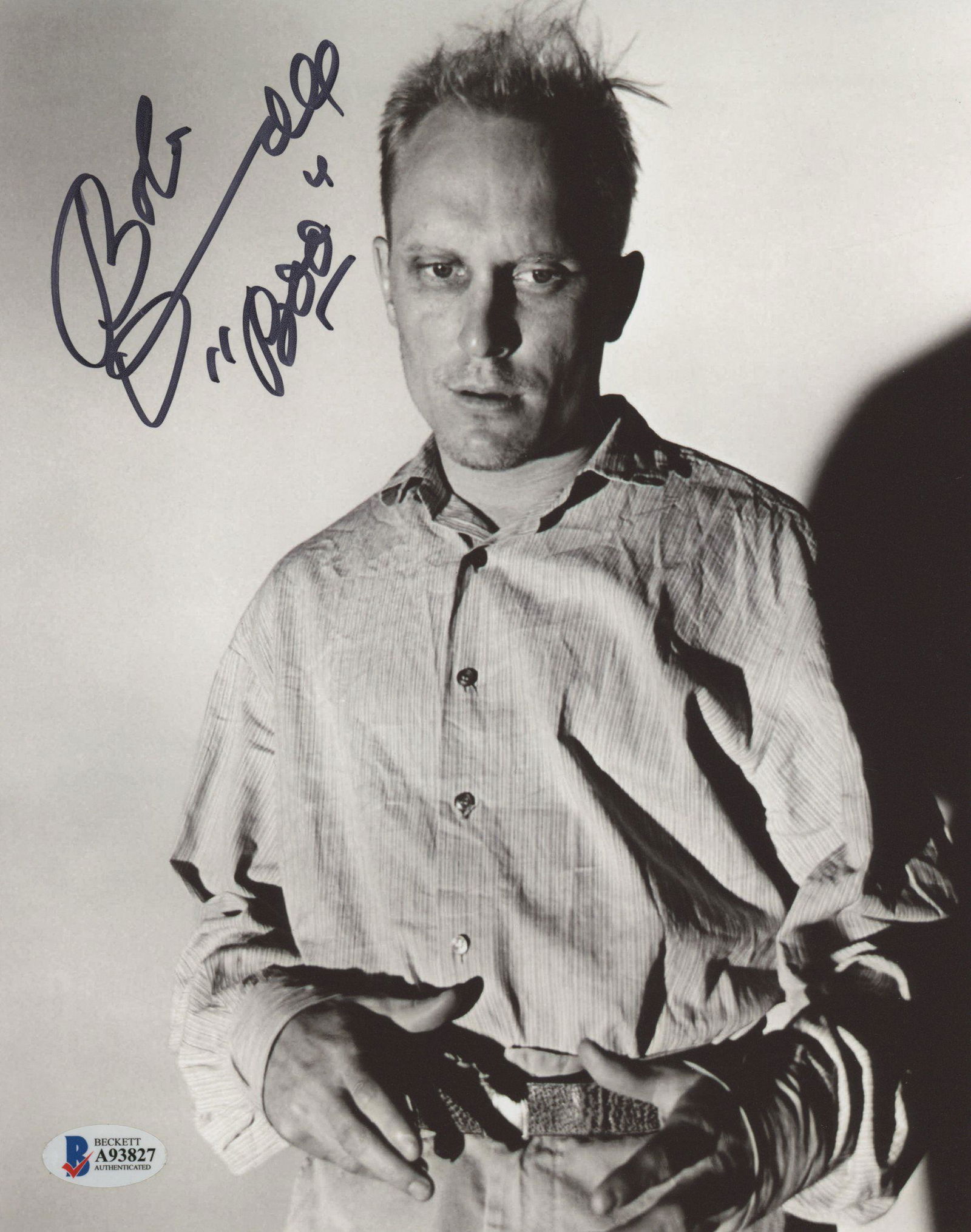 Robert Duvall as Boo Radley in "To Kill a Mockingbird" - Autographed 8 x 10" Photograph: Robert Duvall autographed 8 x 10" photograph. Fine condition. Duvall made his big screen debut with the small but memorable role of Boo Radley in “To Kill a Mockingbird” (1962), released w