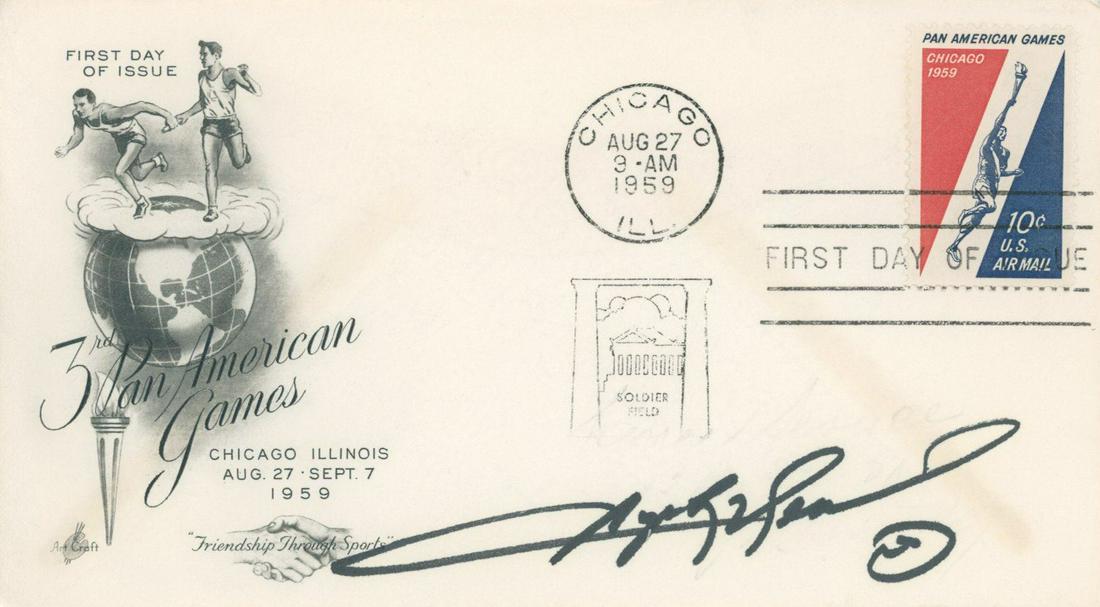 Sugar Ray Leonard - Wold Champion Hall of Fame Boxer - Autographed First Day Postal Cover: Details: Sugar Ray Leonard autographed commemorative First Day of Issue postal cover. Near fine condition. Ray Charles Leonard (born May 17, 1956), best