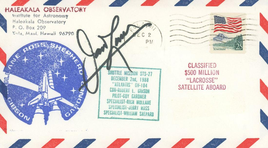 James Lovell - NASA Astronaut - Autographed Commemorative Postal Cover (1 of 1)