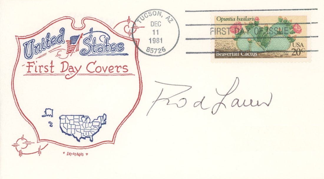 Rod Laver - Australian Tennis Icon - Autographed First Day Postal Cover (1 of 1)