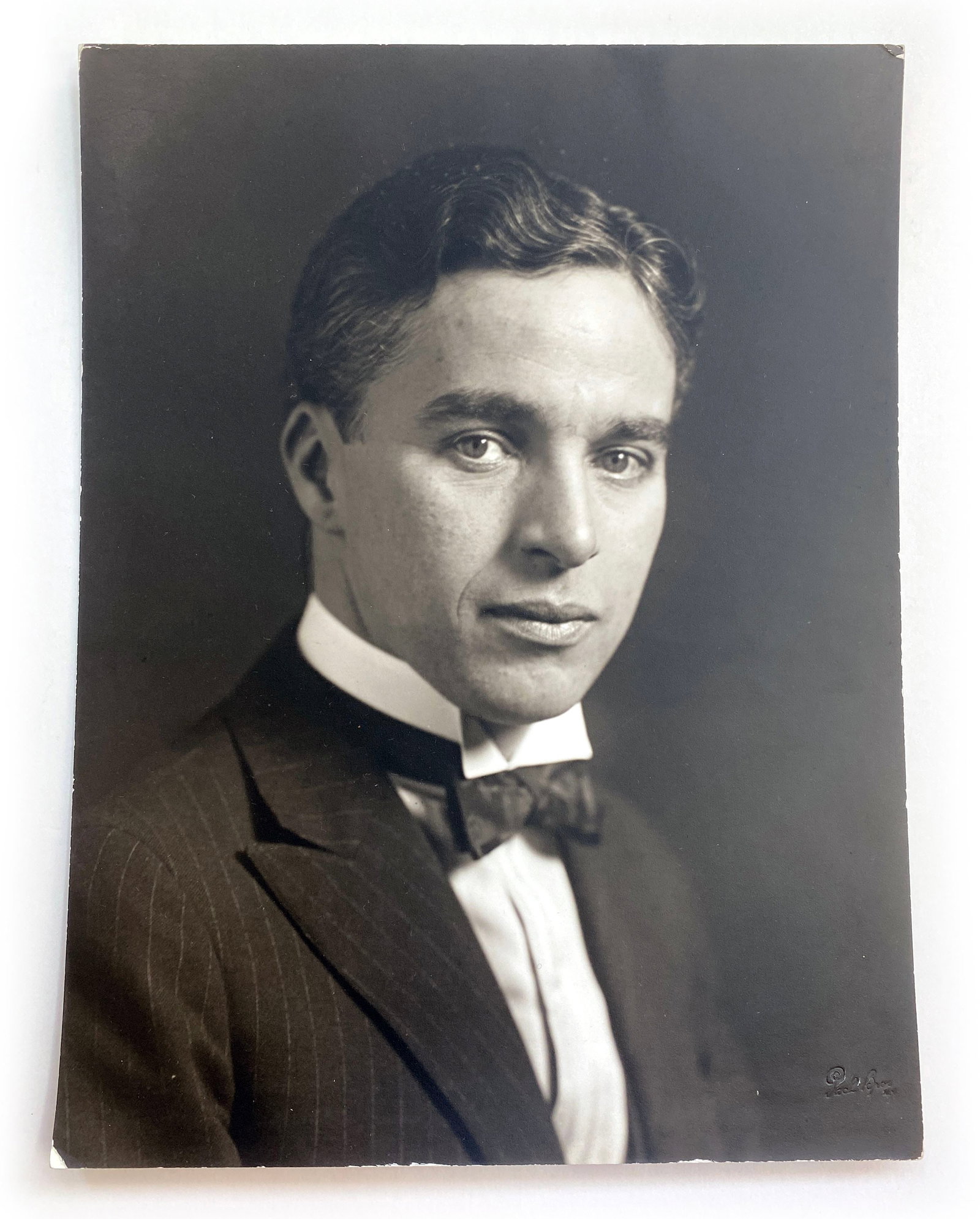 Charlie Chaplin - Original Pach Brothers Studio 10.125 x 13" Silver Gelatin Photograph (1 of 2)