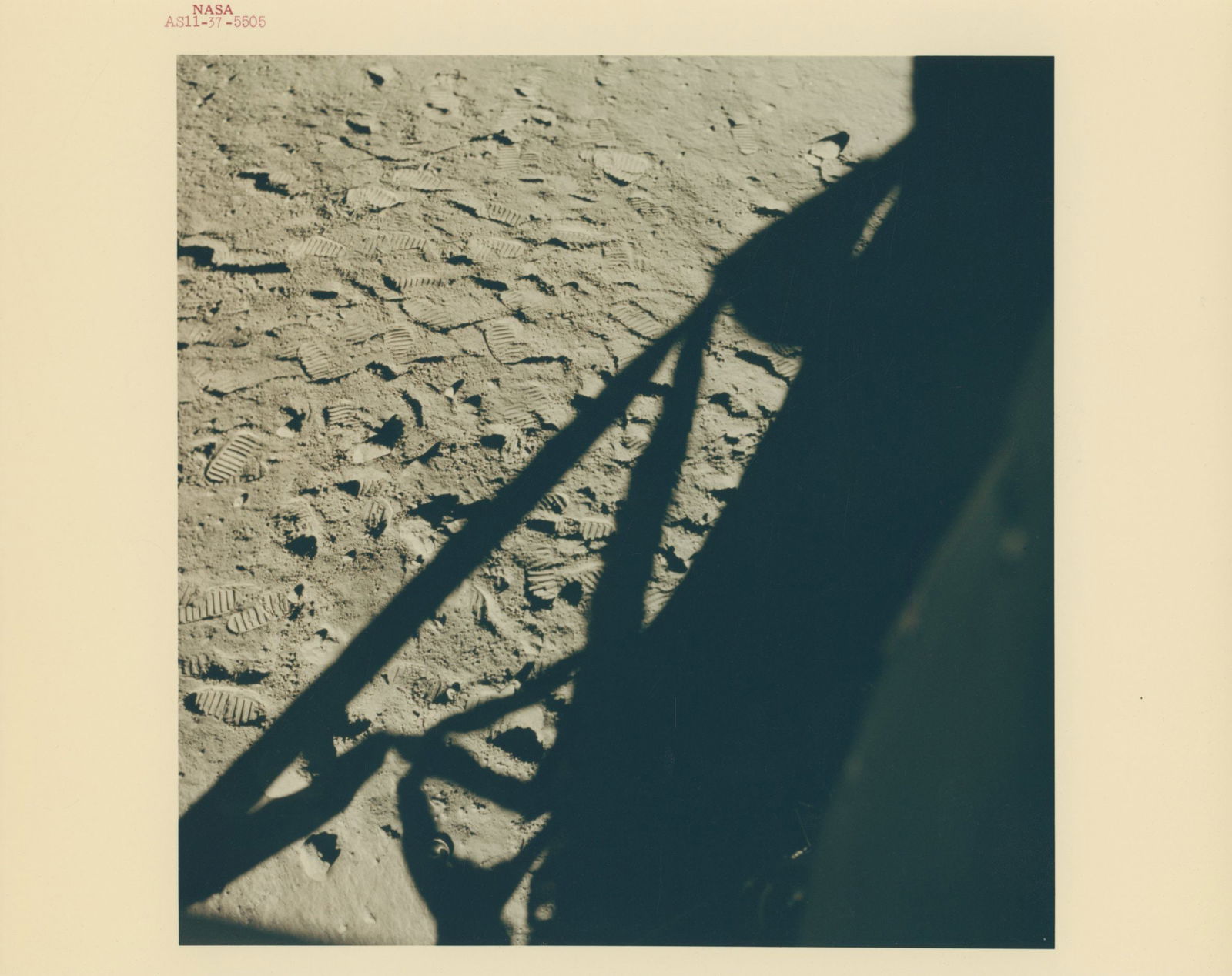 Apollo 16 - Original 10 x 8" NASA Red Numbered Mission Photograph (1 of 2)