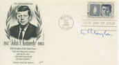 William O. Douglas - Supreme Court Justice - Autographed John F. Kennedy Tribute Cover