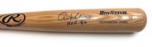 Al Kaline Autographed "Big Stick" Baseball Bat With "HOF 80" Inscription