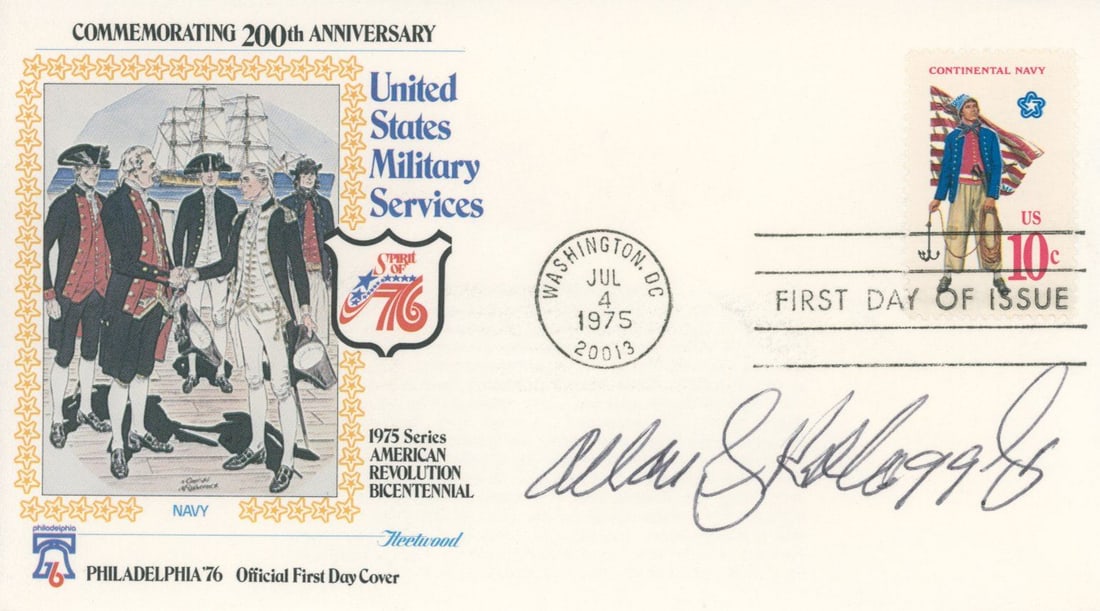 Allan J. Kellogg - Medal of Honor: Vietnam War - Autographed First Day Postal Cover (1 of 1)