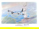 Paul Tibbets - Enola Gay Pilot, Atomic Bomb - Autograph 18 x 24" Fine Art Print