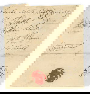 Ernest Augustus - King of Hanover & George III Son - Autographed 1829 Envelope as Duke of Cumberland: Details: Ernest Augustus autographed 1829 envelope panel as Duke of Cumberland. Light age and toning. Overall in fine condition. Ernest Augustus (German: Ernst August; 5 June 1771 – 18 November