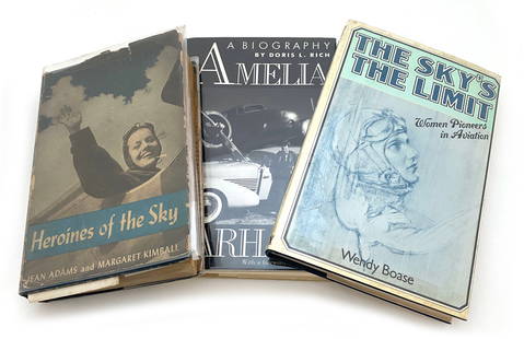Jean Adams, Doris Rich & Nancy Bird – Aviation Pioneer Autographed Book Lot – Women in F: Details: Jean Adams, Doris Rich &amp; Nancy Bird &#8211; Aviation Pioneer Autographed Book Lot &#8211; Women in Flight Lot of three hardcover books, each signed by influential female authors and aviat