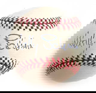 Wally Schirra – Mercury, Gemini & Apollo Astronaut – Autographed Bud Selig MLB Baseball : Details: Wally Schirra &#8211; Mercury, Gemini &amp; Apollo Astronaut &#8211; Autographed Bud Selig MLB Baseball with Display Official Rawlings Bud Selig-era Major League Baseball autographed by Wally