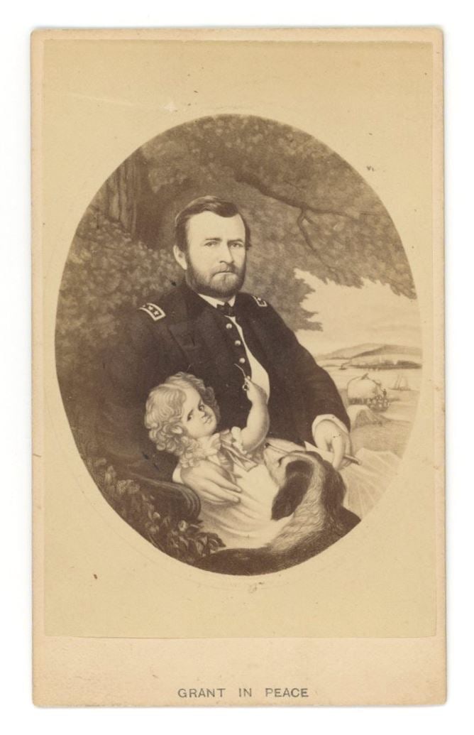 Ulysses S. Grant – Civil War Union General & U.S. President – Carte-de-Visite – &# (1 of 2)