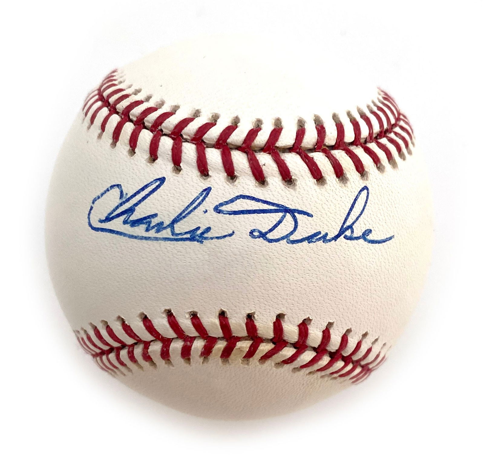 Charlie Duke – Apollo 16 Moonwalker – Autographed Official Rawlings MLB Baseball: Details: Charlie Duke – Apollo 16 Moonwalker – Autographed Official MLB Baseball Official Rawlings Bud Selig-era Major League Baseball autographed by astronaut Charlie Duke, signed boldly