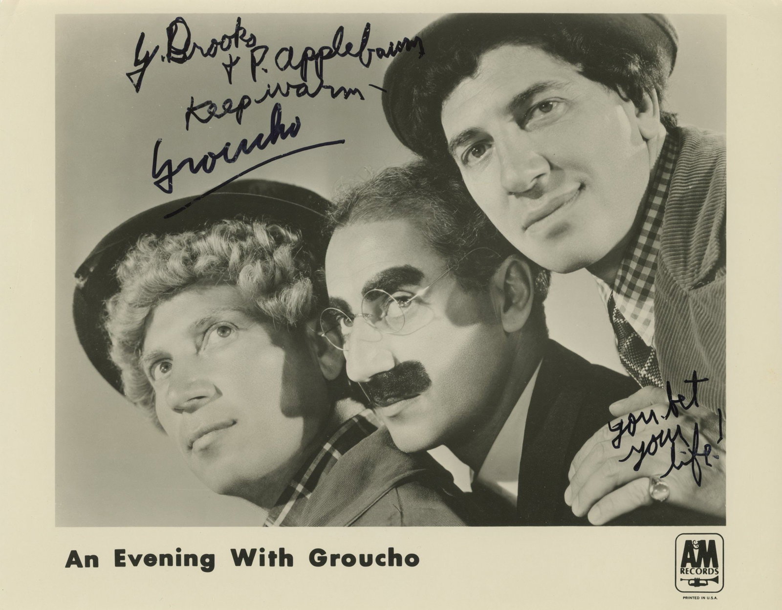Groucho Marx – Marx Brothers Icon – Autographed 10 x 8" Photograph (1 of 1)