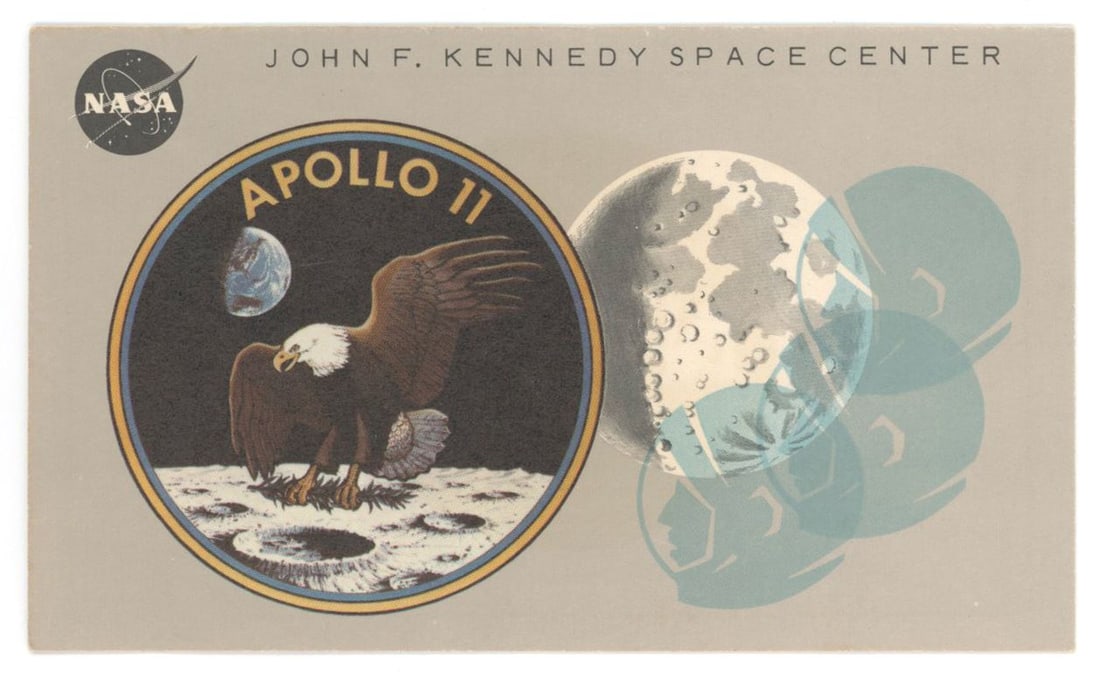 Apollo 11 – NASA Launch Viewing Credential – Kennedy Space Center Guest Pass (1 of 2)