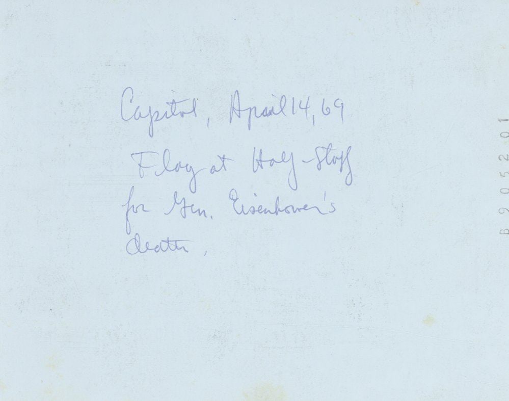 Evelyn Lincoln – JFK Personal Secretary – Annotated Capitol Snapshot – Eisenhower  - 2