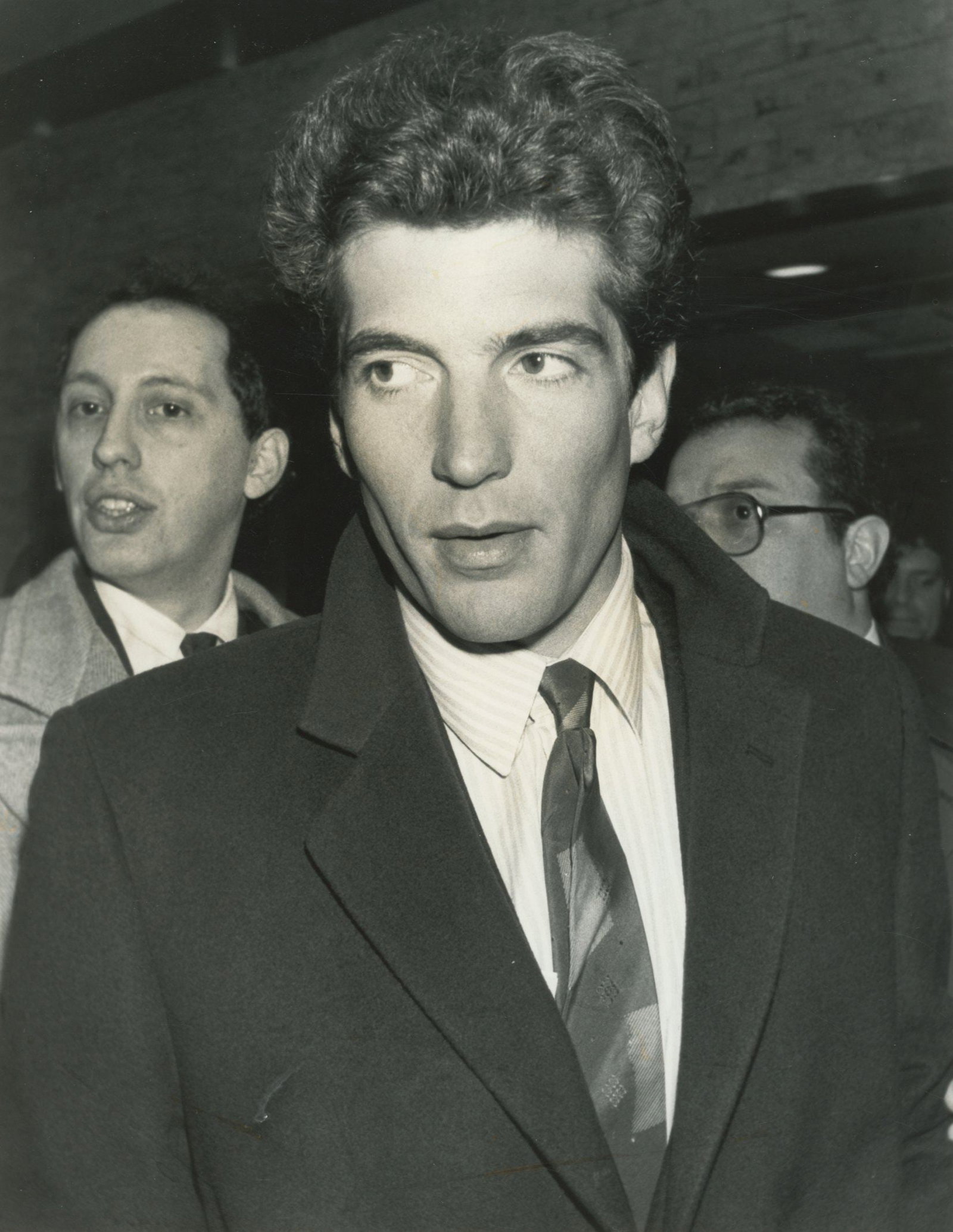 John F. Kennedy Jr. – Public Appearance – Original Double-Weight Press Photograph (1 of 2)