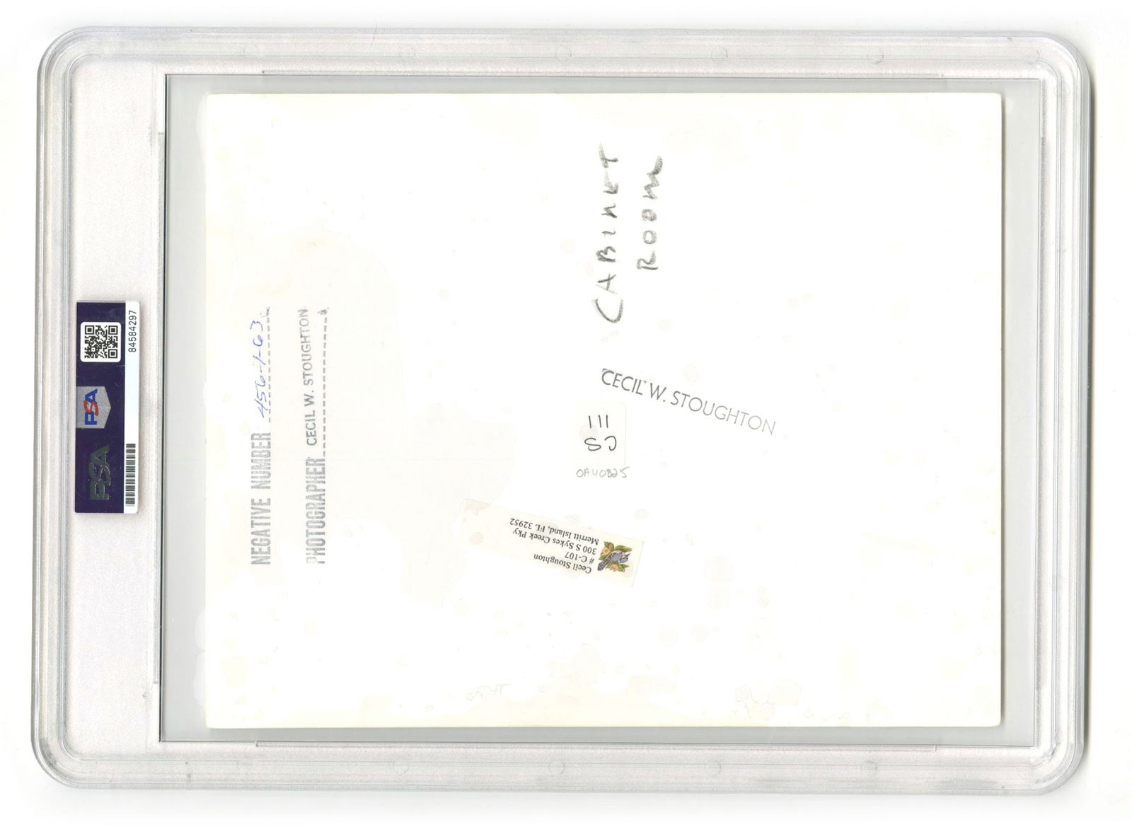 John F. Kennedy Jr. – White House Candid – Original Type I Photograph – Cecil W. S - 2