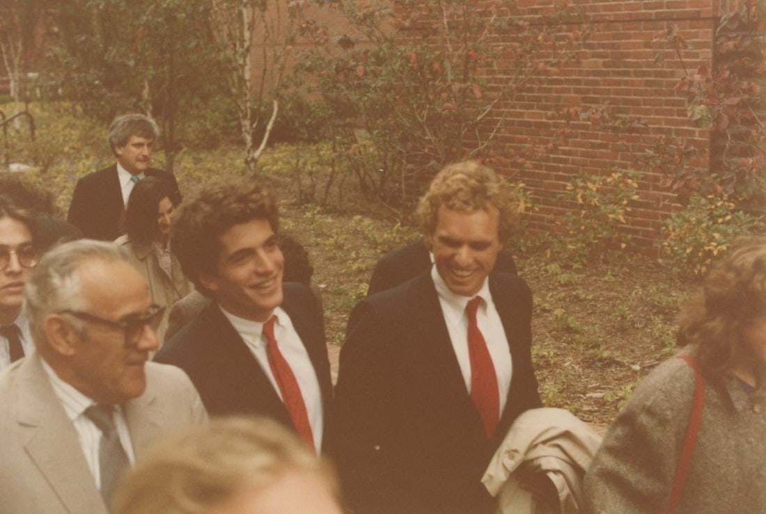 John F. Kennedy Jr. & Joseph P. Kennedy First Generation 5 x 3.5” Candid Photo (1 of 2)