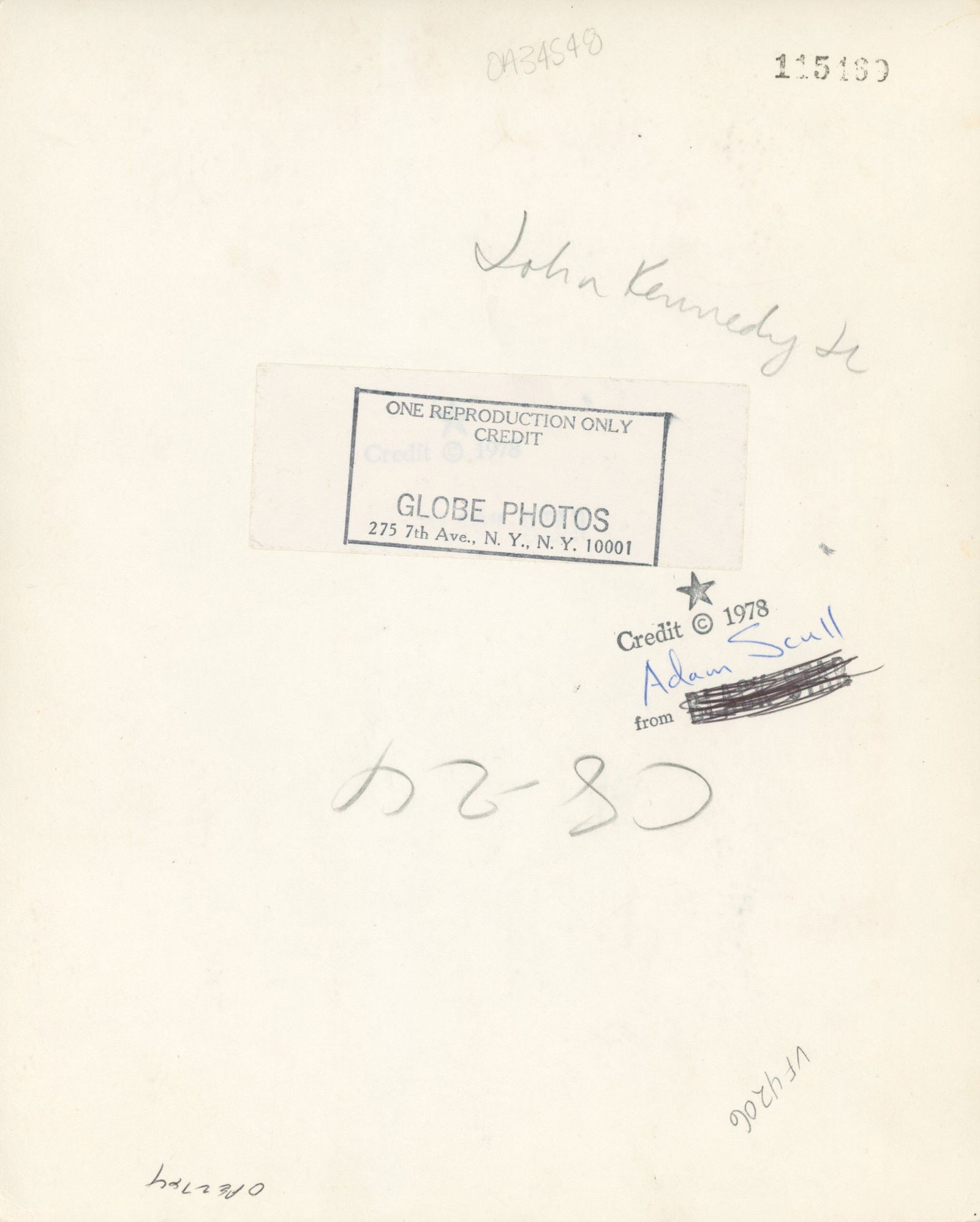 John F. Kennedy Jr. – Public Appearance – Original Double-Weight Press Photograph - 2