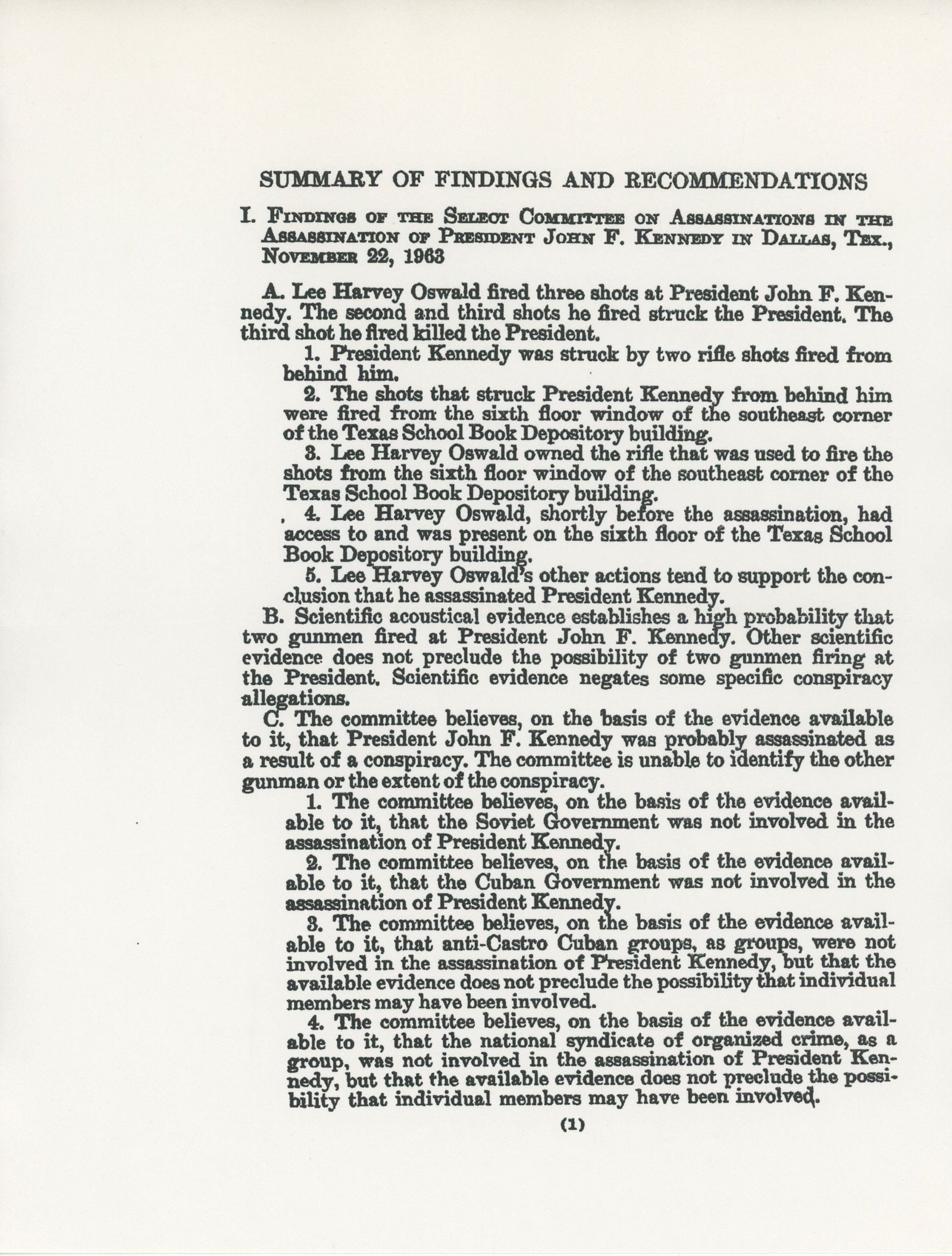 Louis Stokes – Chair of the House Select Committee on Assassinations – Autographed TLS w - 2