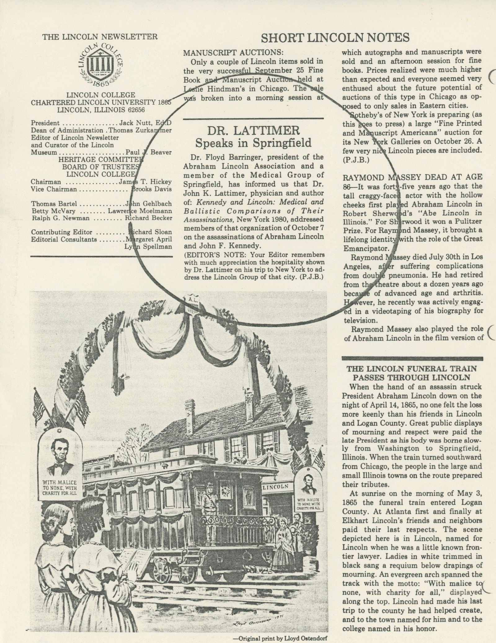 John K. Lattimer – Renowned Forensic Physician – Autographed Typed Letter to Collector R - 4