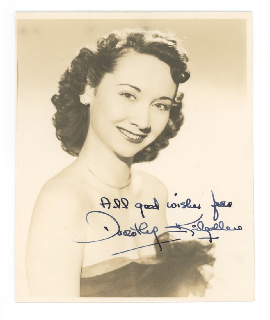 Dorothy Kilgallen – Journalist & JFK Assassination Commentator – Autographed Photo with  (1 of 2)