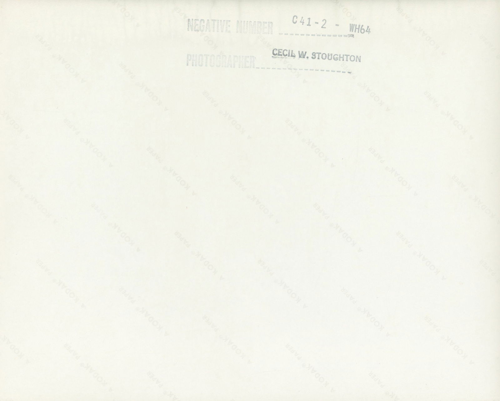 John F. Kennedy – Gravesite at Arlington – Original 10 x 8 Photograph – Cecil W. S - 2