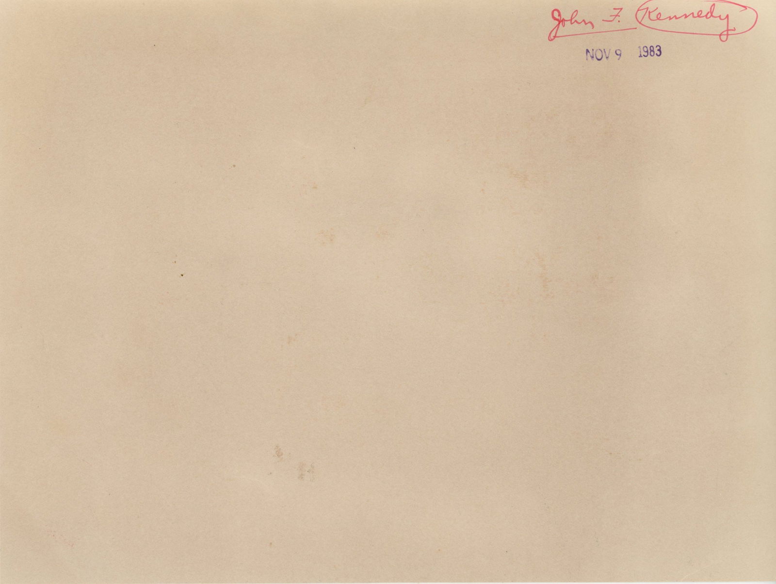 John F. Kennedy – Dallas Assassination Motorcade – Original 10 x 8" Press Photograph - 2