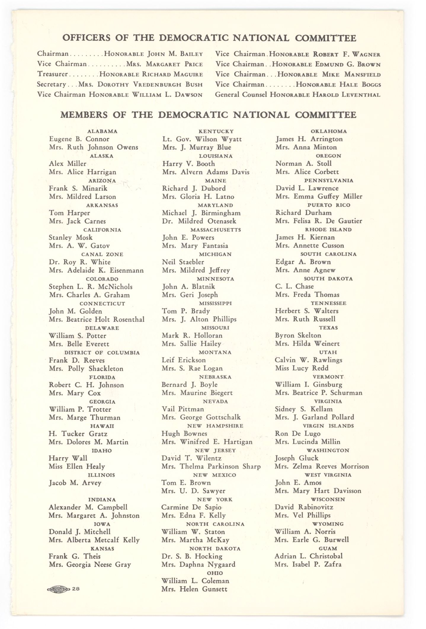 John F. Kennedy – Memorial Program – Arlington National Cemetery, January 11, 1964 - 3