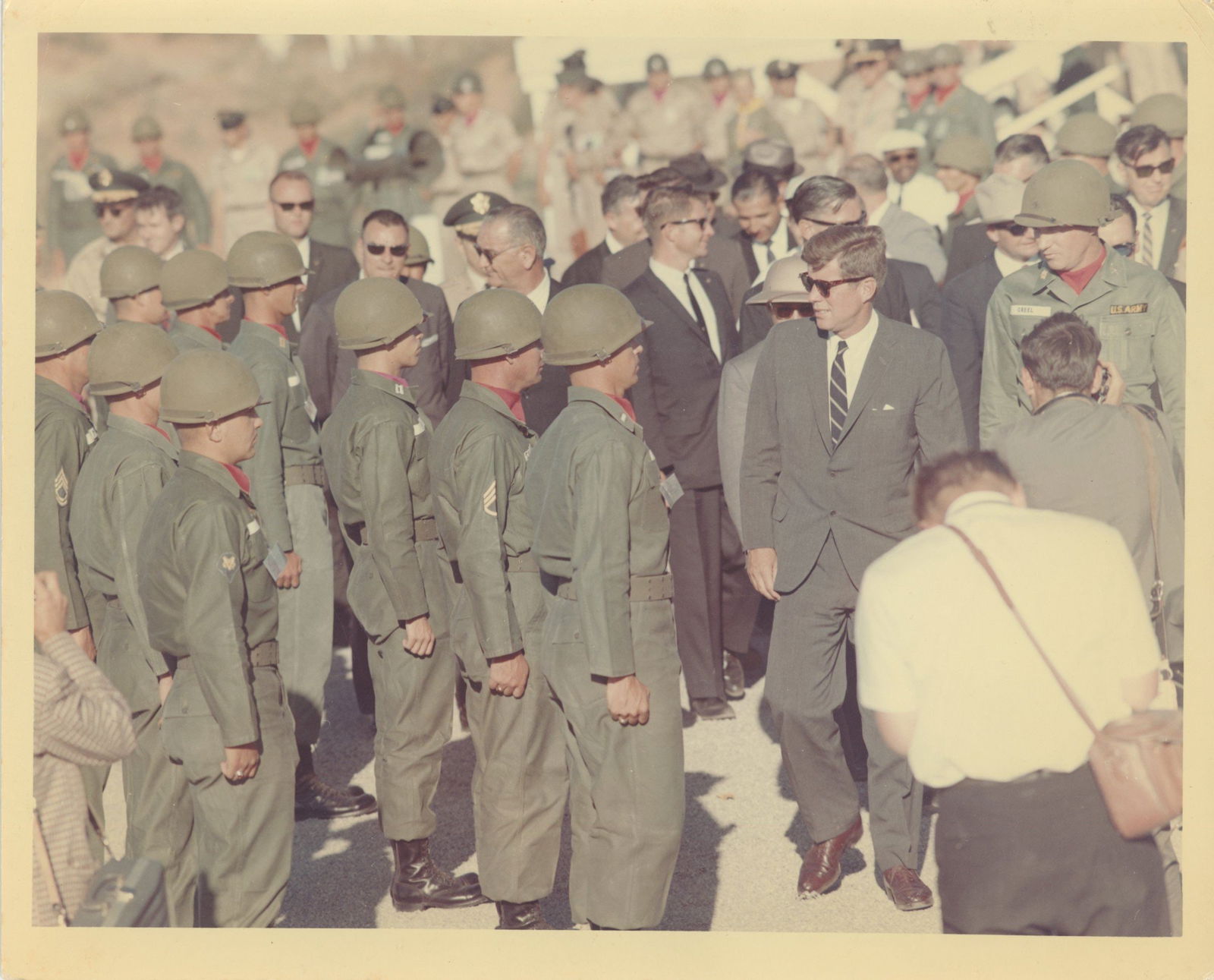 John F. Kennedy – White Sands Missile Range – Archive of 7 Original Double-Weight Period - 5