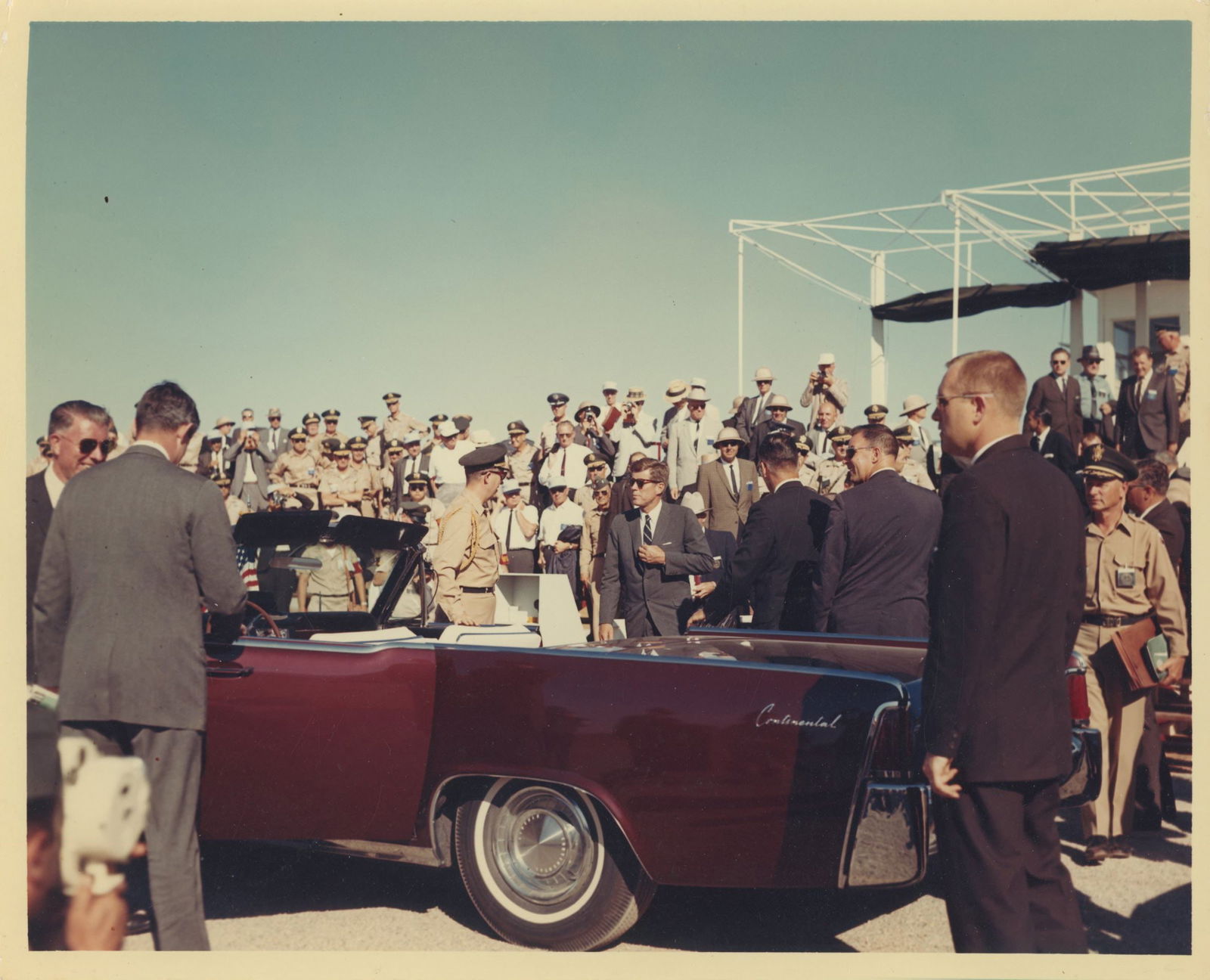 John F. Kennedy – White Sands Missile Range – Archive of 7 Original Double-Weight Period - 8